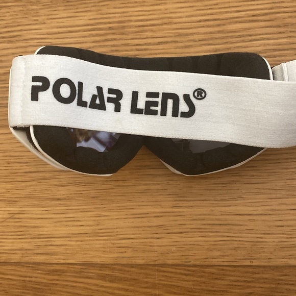Polarlens Adult Women Men PG10 White Ski Snowboarding Snow Goggles - Picture 7 of 7